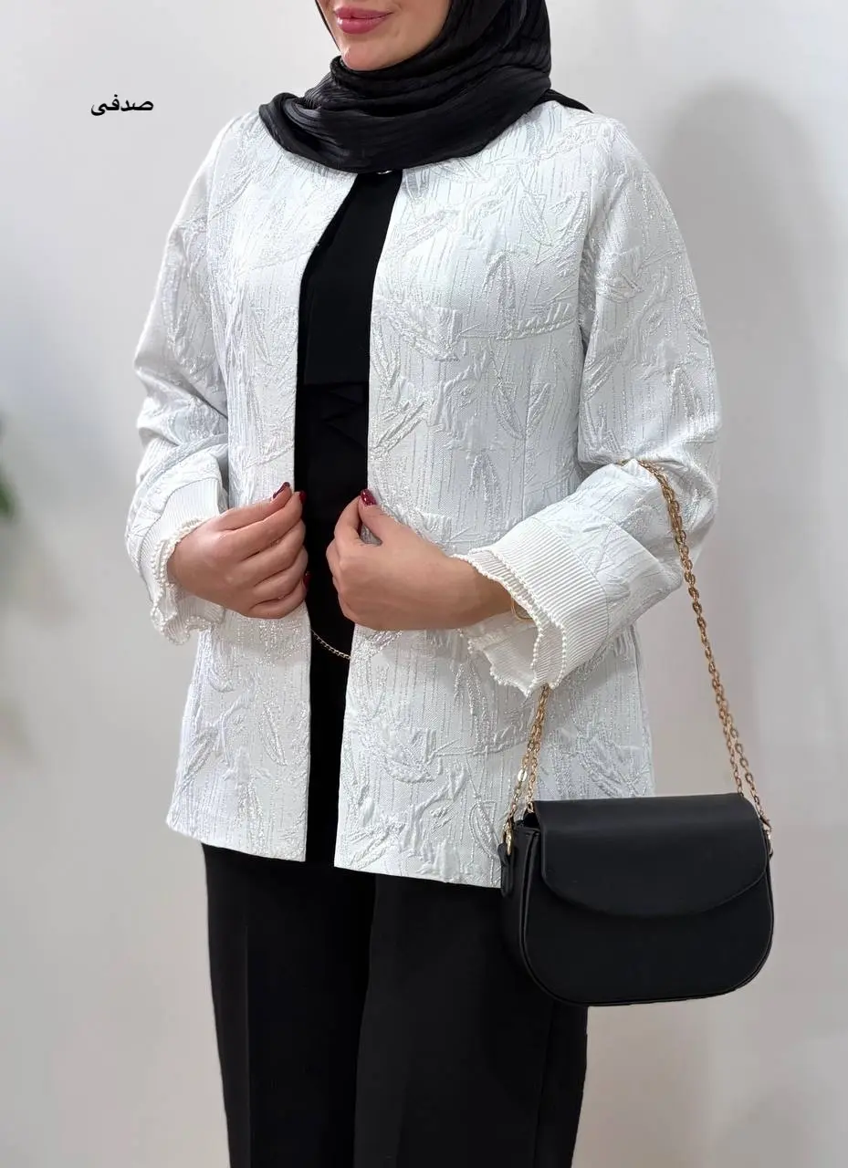 مانتو ژاکارد مجلسی آیسو فروزان